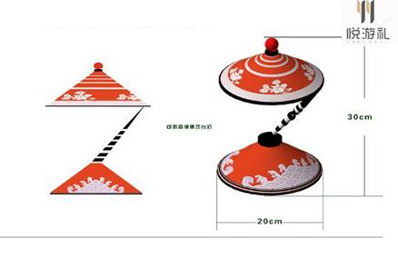 湖北悦游文创产品定制—官帽台灯