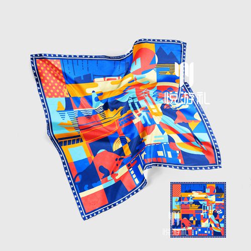 文化创意产品与丝巾的结合